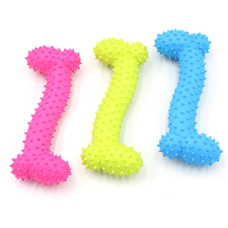Durable Chew Toy for Small Dogs – Teeth Cleaning, Bite-Resistant & Training Aid