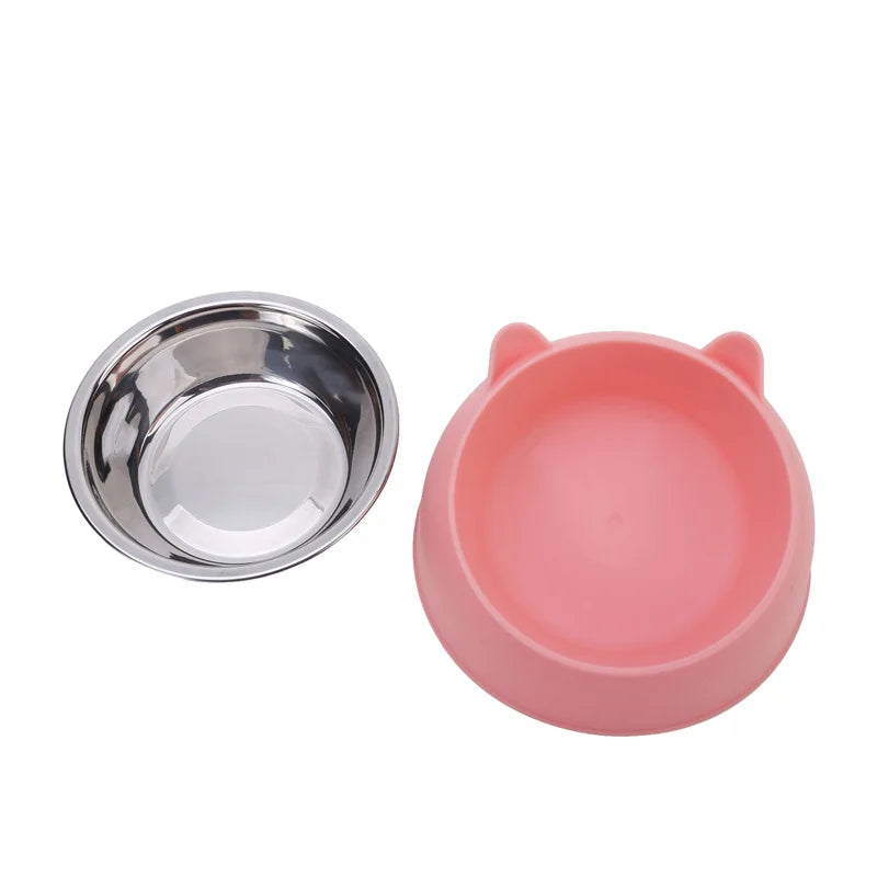 Stainless Steel Feeding Bowl for Puppies & Kittens – Safe, Durable & Easy to Clean