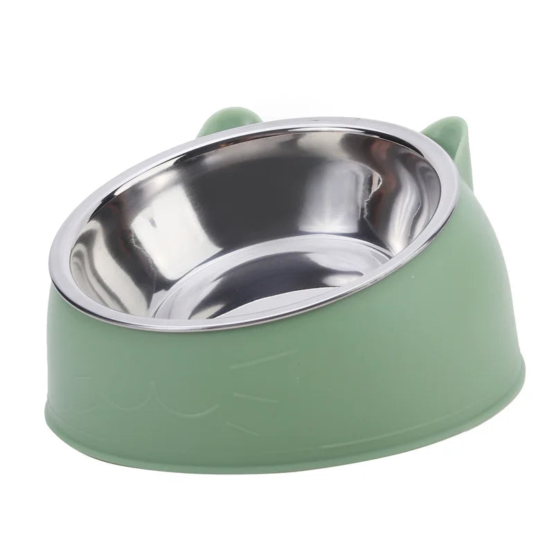 Stainless Steel Feeding Bowl for Puppies & Kittens – Safe, Durable & Easy to Clean