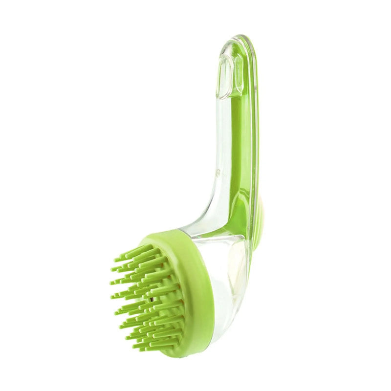 Portable 3-in-1 Grooming Brush for Dogs & Cats – Bathing, Deshedding & Massaging
