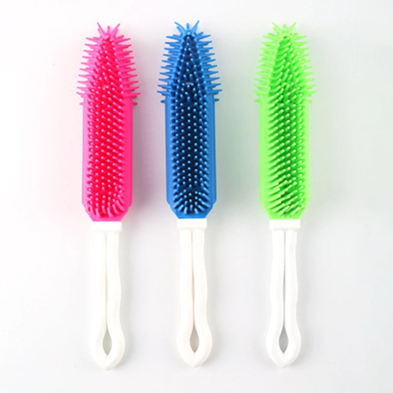 Dog Bath & Massage Brush – Deep Cleaning + Spa-Like Grooming Tool